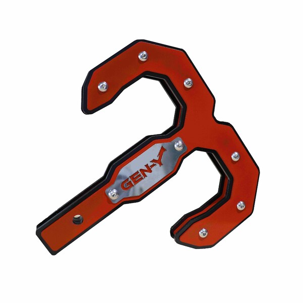Hulk 2.0 16K Tow Hook 2 Shank Black/Red